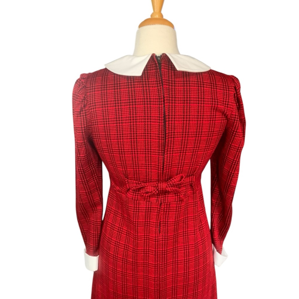 Vintage 90’s Bonnie Jean New York Red Plaid Long Sleeve Dress
Kid s16/ adult s6 - Picture 4 of 7